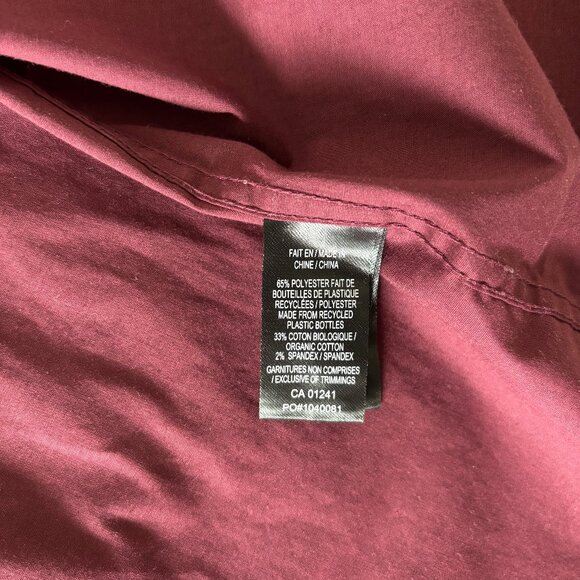 Le 31 Modern Fit Dress Shirt in Plum - Picture 9 of 10